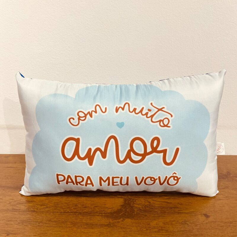 Almofada Com Muito Amor Para Meu Vovô
