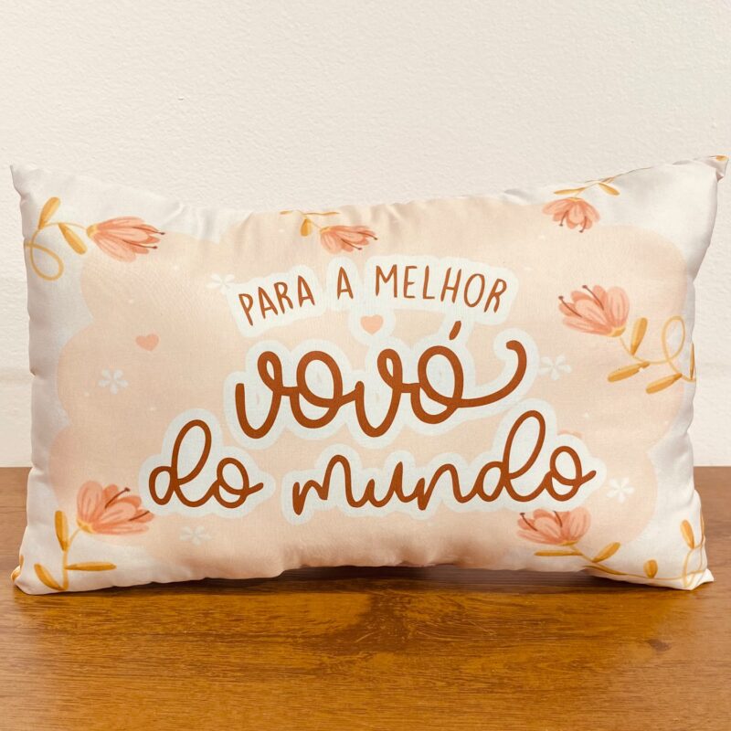 Almofada Para a Melhor Vovó do Mundo