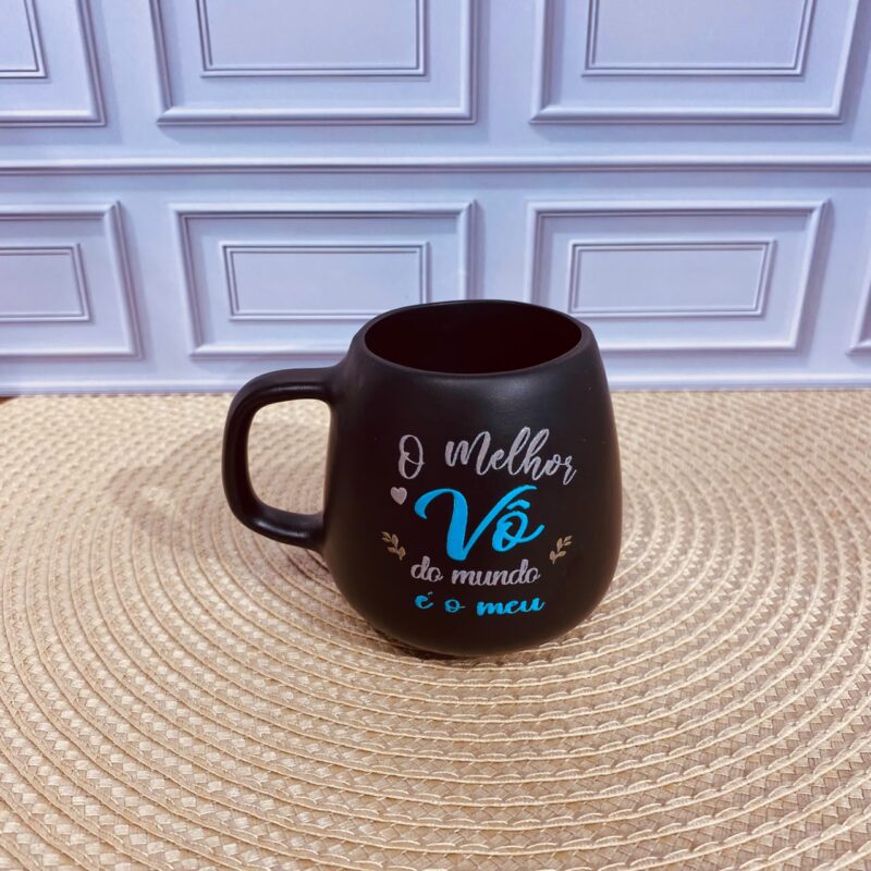 Caneca de Cerâmica O melhor vô/vó do mundo é o meu!