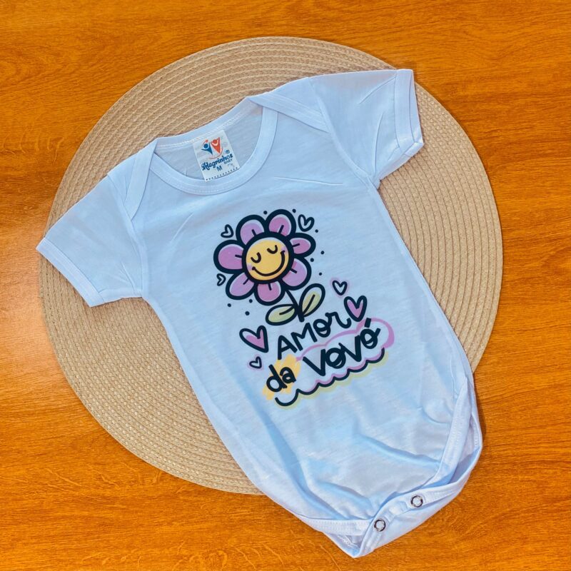 Body Infantil Amor da Vovó