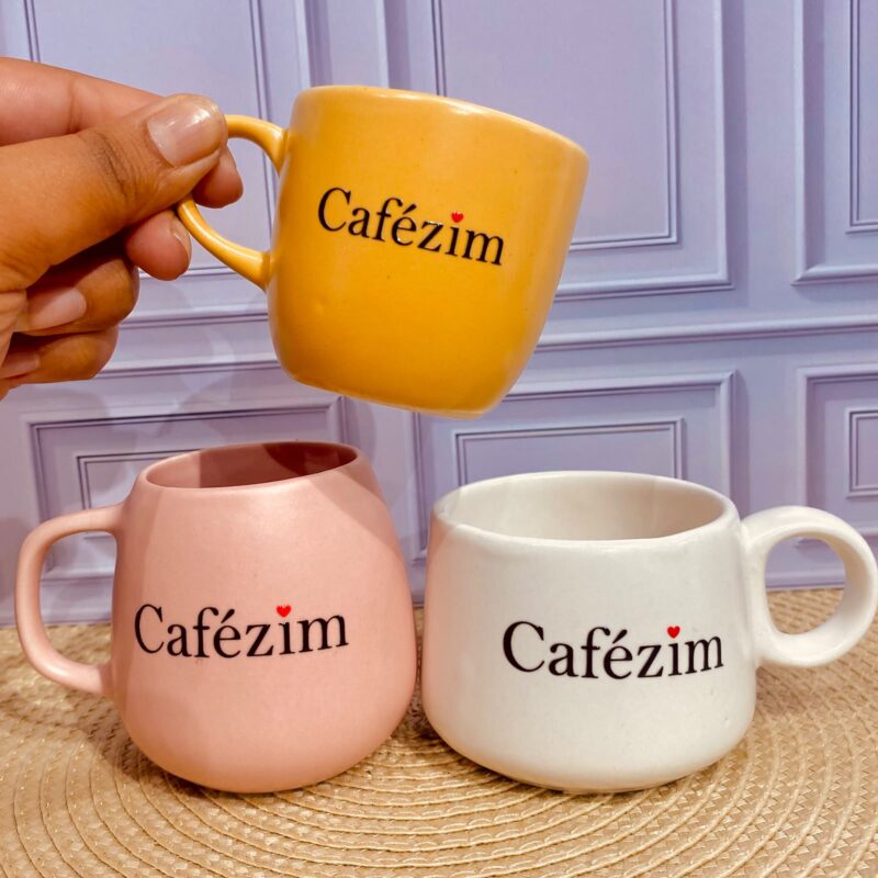 Caneca Cerâmica Cafezim