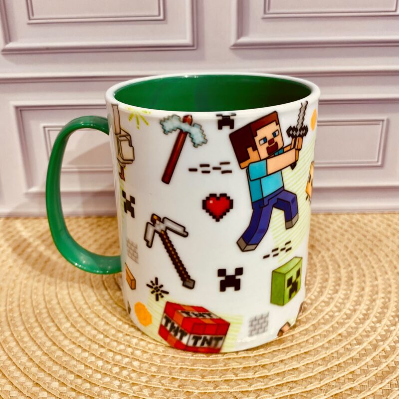 Caneca Polímero Minecraft