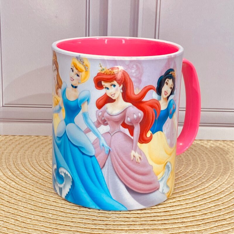 Caneca de Polímero Princesas